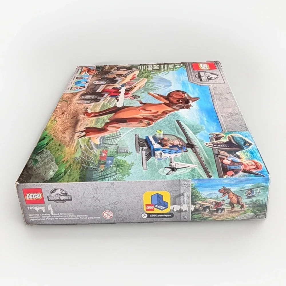 LEGO Jurassic World 76941 Carnotaurus Dinosaur Chase Complete w/ Box Manual